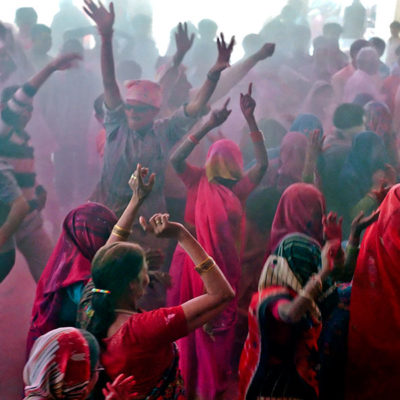 Holi-at-Vrindaban